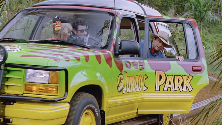 Grant leaving tour car