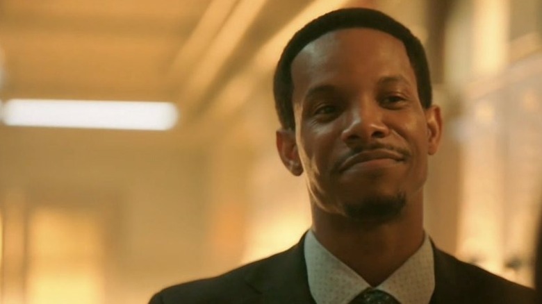 Dorian smiling