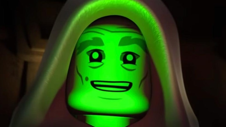 LEGO Vaneé smiling green light