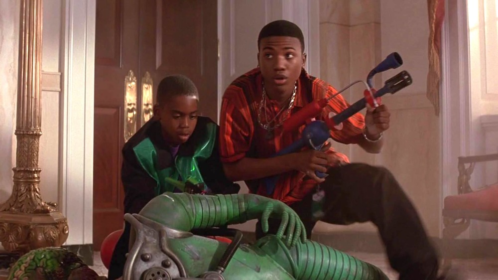 Ray J and Brandon Hammond in Mars Attacks!