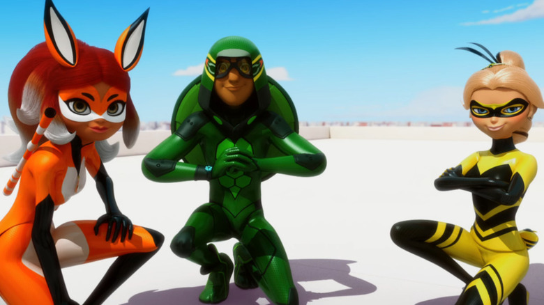 The heroes in Miraculous