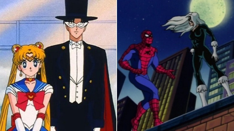 Sailor Moon and Spider-Man
