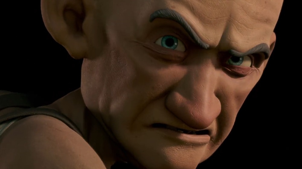 Mr. Nebbercracker, the old man in Monster House