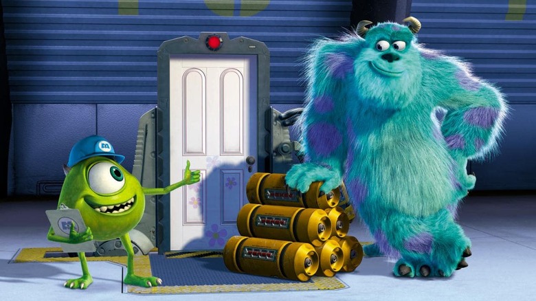 Mike and Sulley from Monsters, Inc.