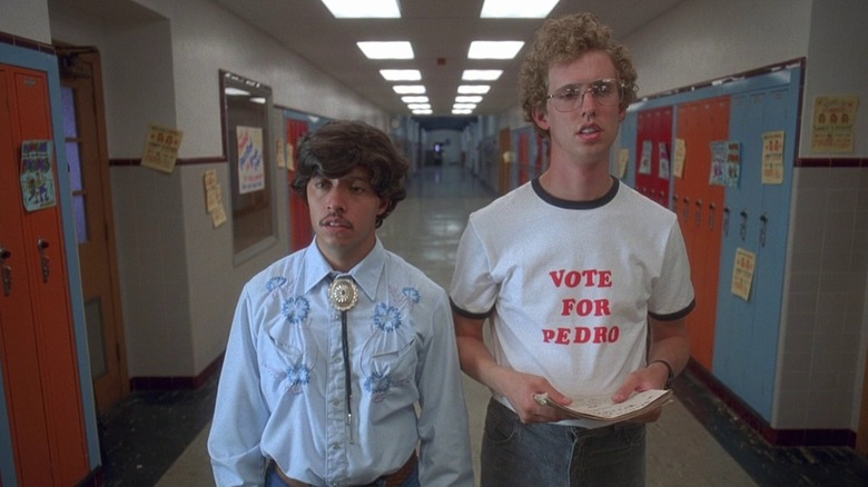 Efren Ramirez and Jon Heder in Napoleon Dynamite