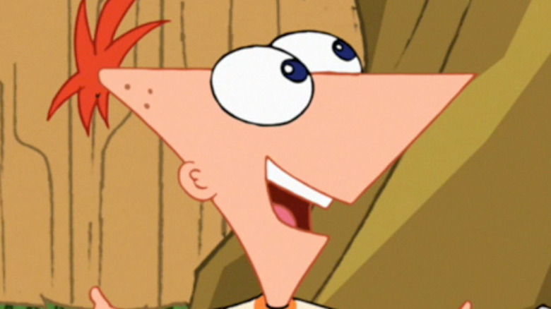 Phineas smiling