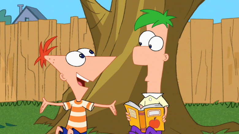 Phineas smiling