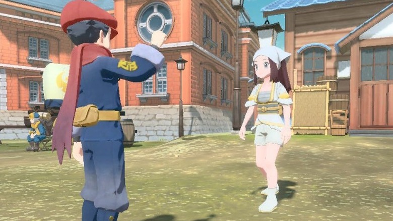 Pokemon Legends: Arceus Rei and Akari