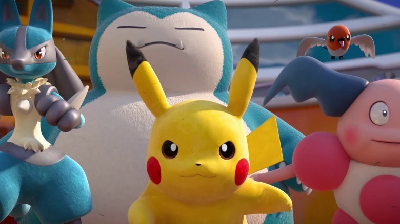 Pokemon head into battle