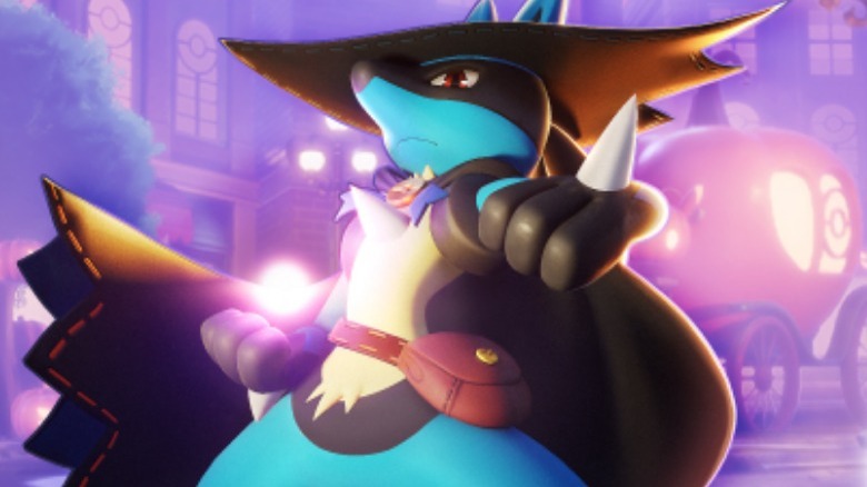 pokemon unite lucario halloween costume style