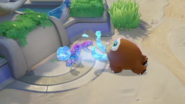 pokemon unite mamoswine crawdaunt