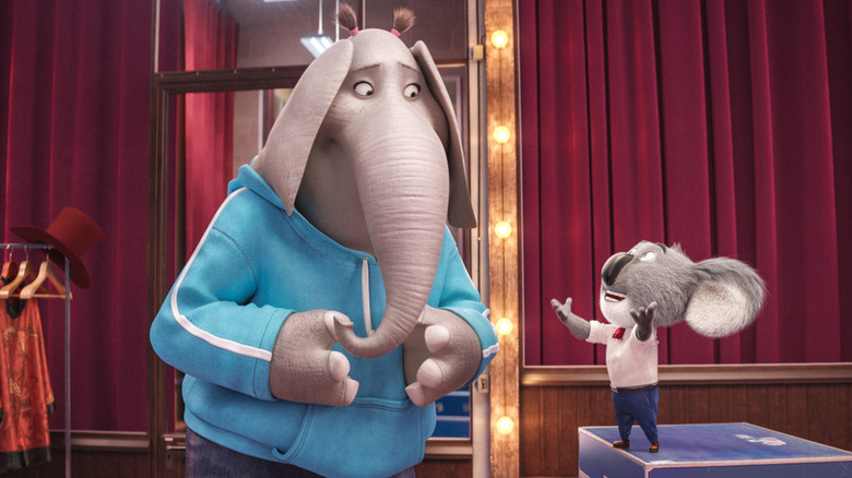 Buster talks to Meena Sing