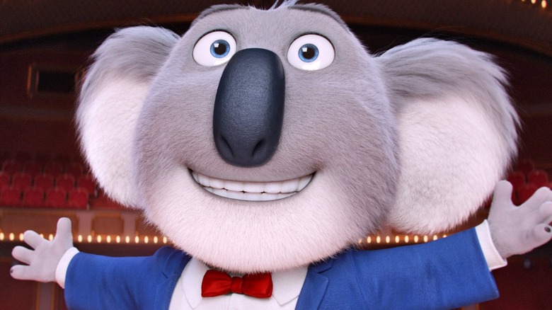 Buster in theater Sing