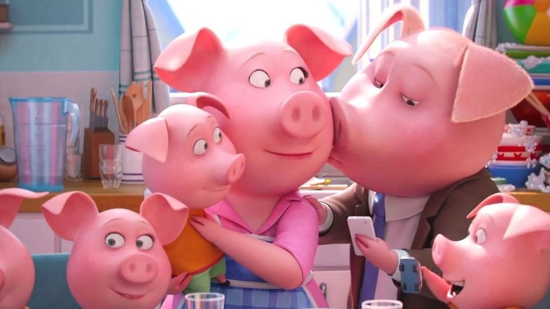 Norman kisses Rosita Sing