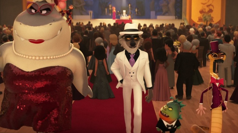 The Bad Guys wearing disguises