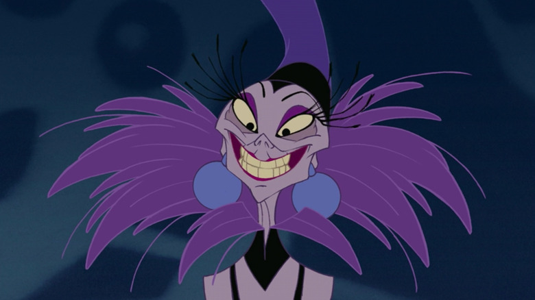Yzma smiling scarily