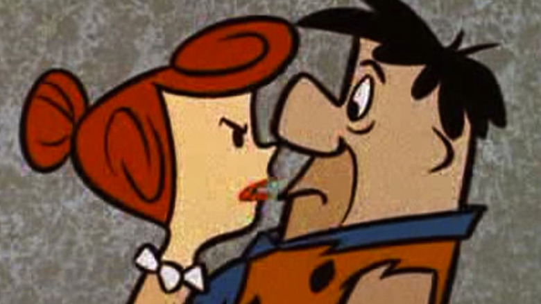Fred and Wilma Flintstone