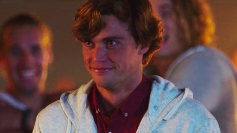 Warren smiles at party