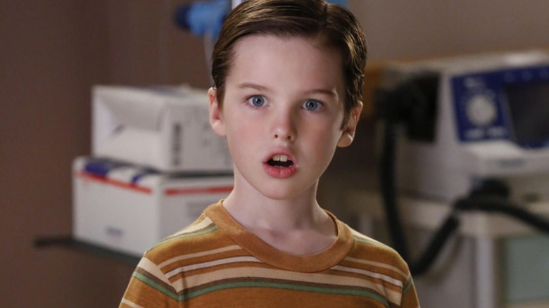Sheldon is surprised