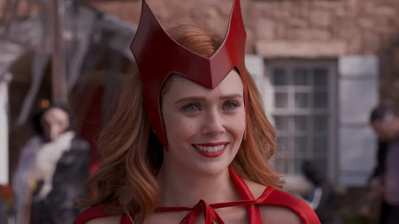 Paul Bettany and Elizabeth Olsen in WandaVision