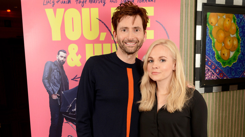 David Tennant and Georgia Moffett