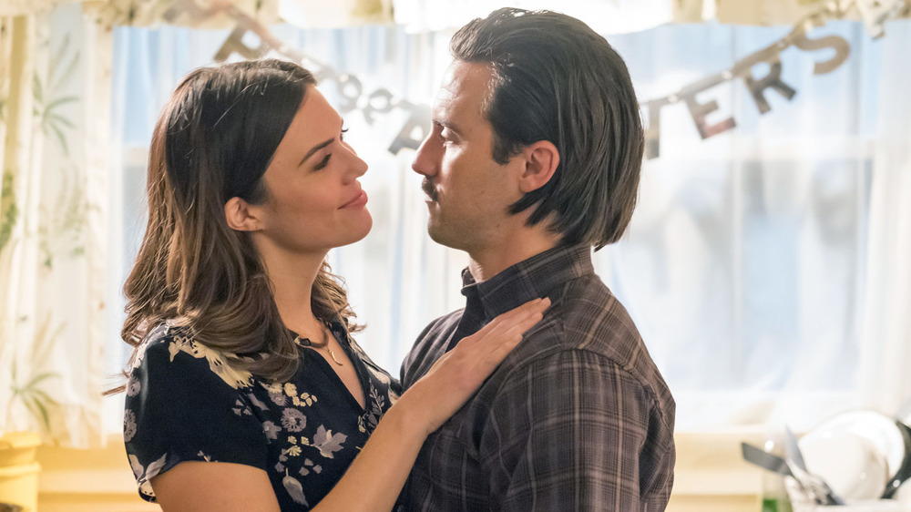 Mandy Moore and Milo Ventimiglia in This Is Us