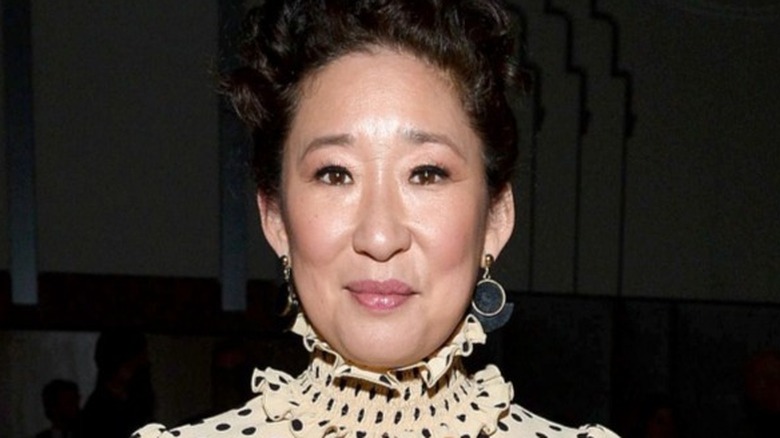 Sandra Oh smiling
