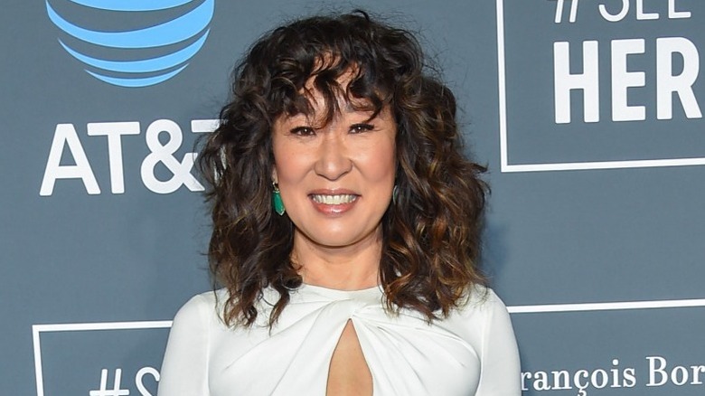 Sandra Oh smiling