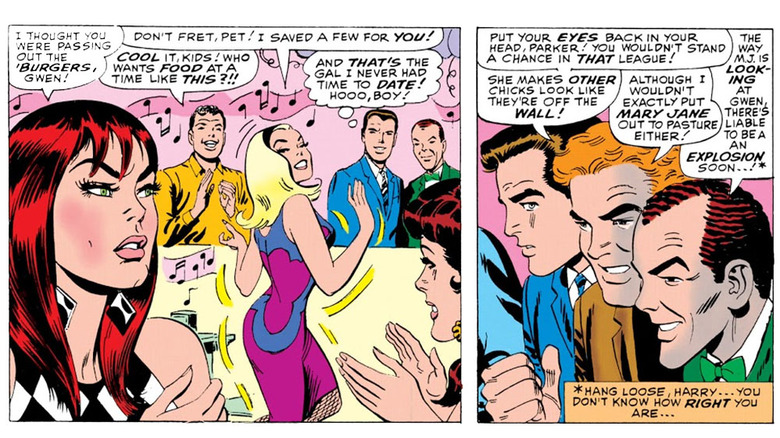 Spider-Man comic panel