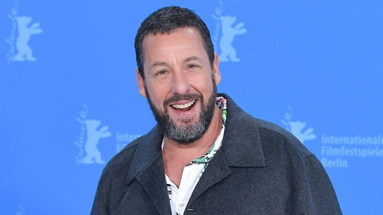 Adam Sandler smiling