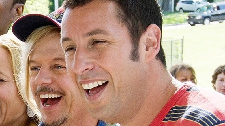 Adam Sandler smiling