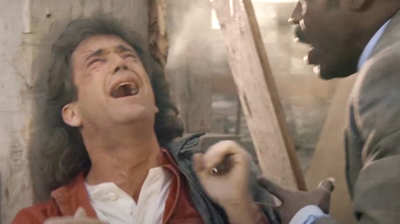 Riggs in pain