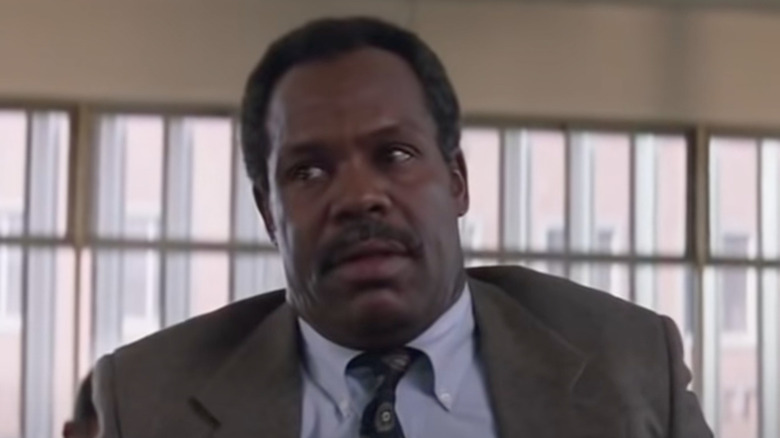 Murtaugh looks embarrassed