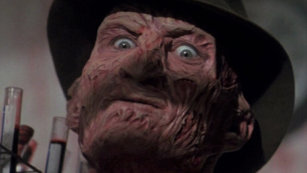 Freddy Krueger glaring