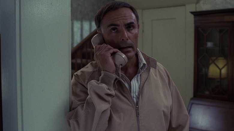 Nancy's dad looks worried