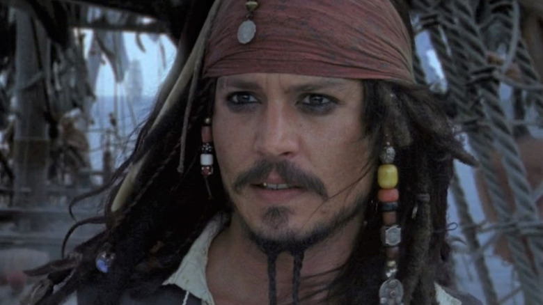 Jack Sparrow smiling