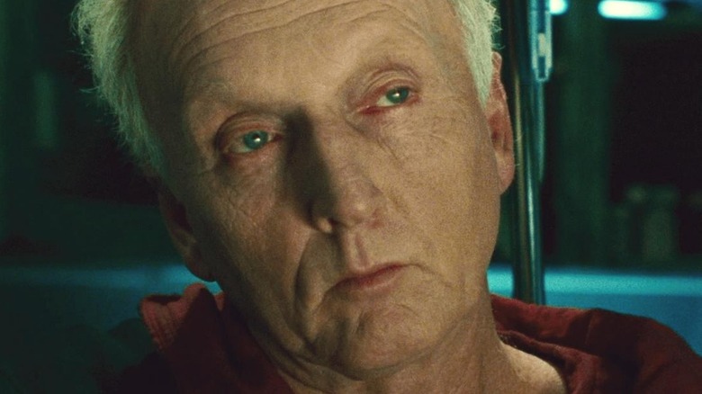 Tobin Bell staring at someone