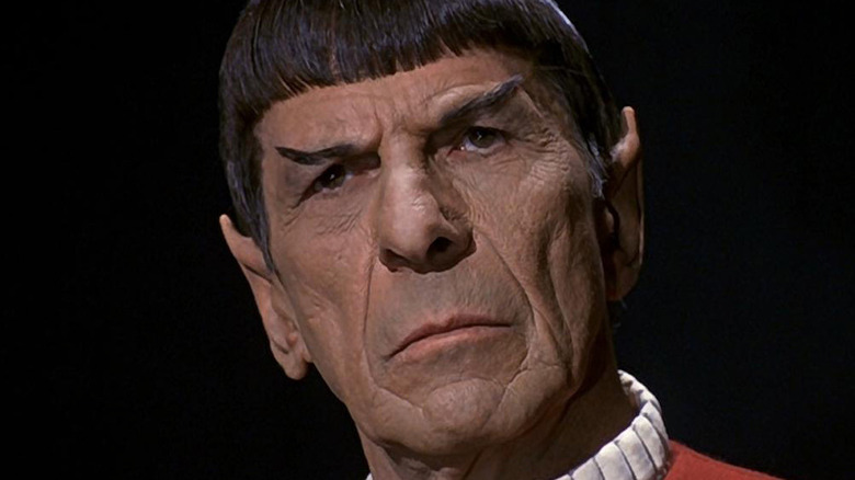 Spock tilting his head