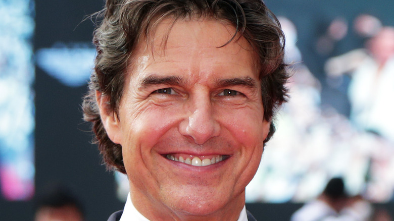 Tom Cruise smiling