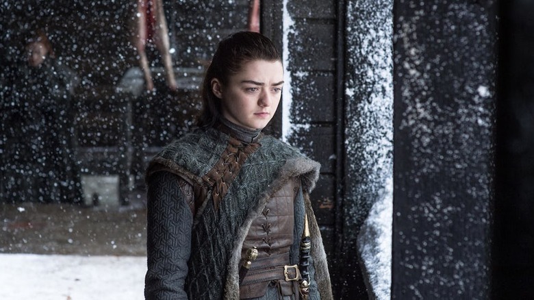 Maisie Williams as Arya Stark, from Game of Thrones