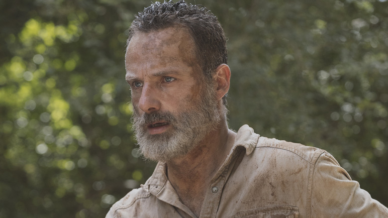 Rick Grimes looking