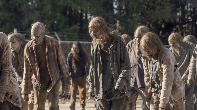 Zombies walking