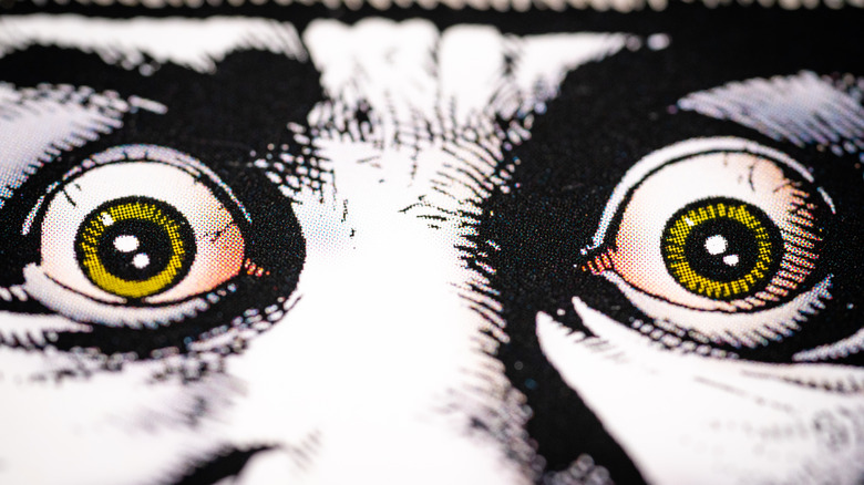 The Joker's eyes comics