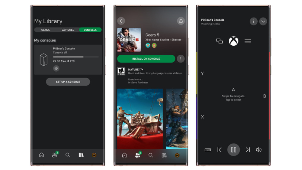Xbox mobile app