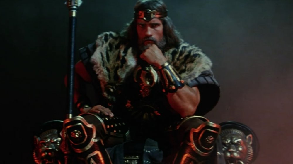 Arnold Schwarzenegger in Conan The Barbarian