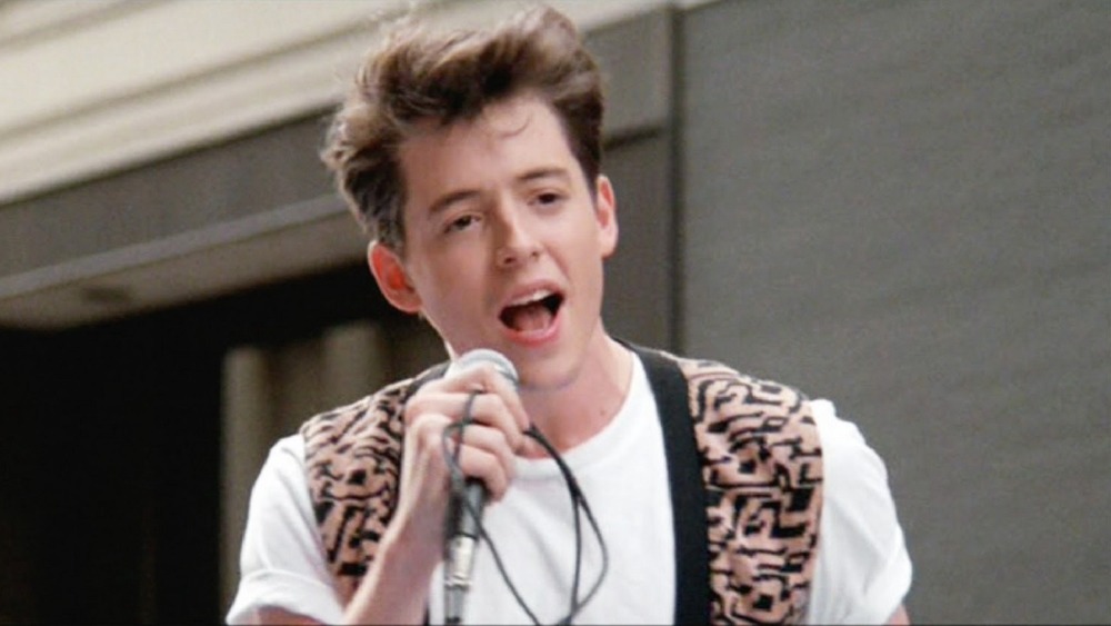 Ferris Bueller singing