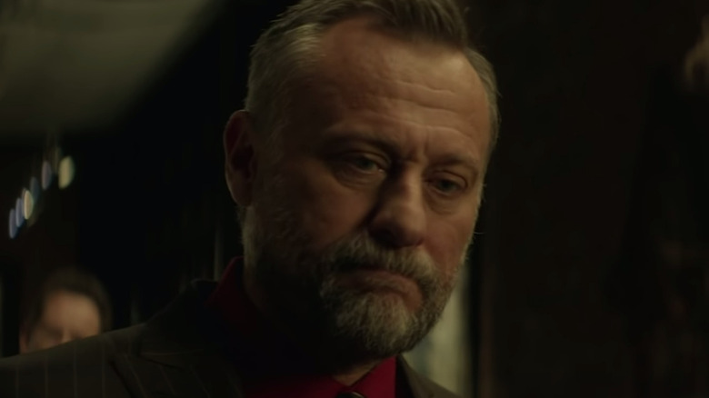 Michael Nyqvist frowning John Wick