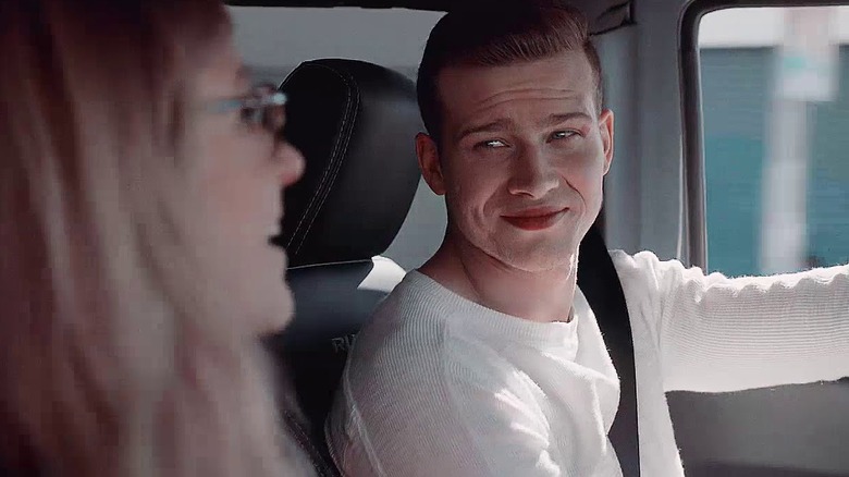 Oliver Stark and Connie Britton talk in 9-1-1