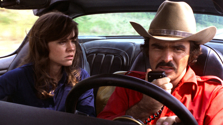 Bandit and Carrie in car