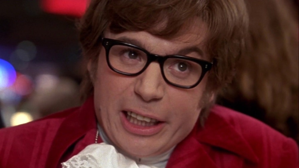 Austin Powers leering